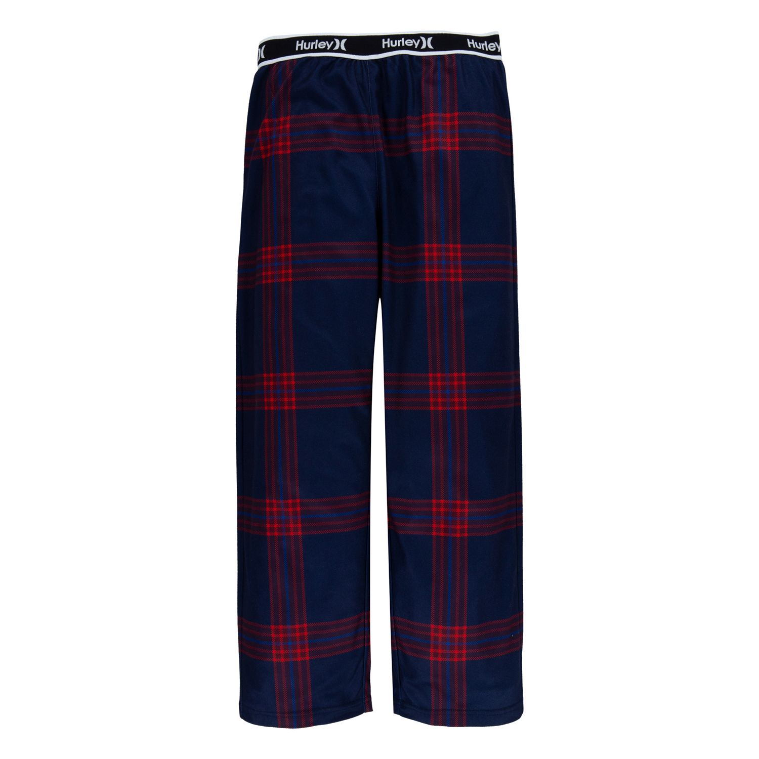 Pajama Pants Men Hurley Boys' Pajama Pants, Blue Checkered,