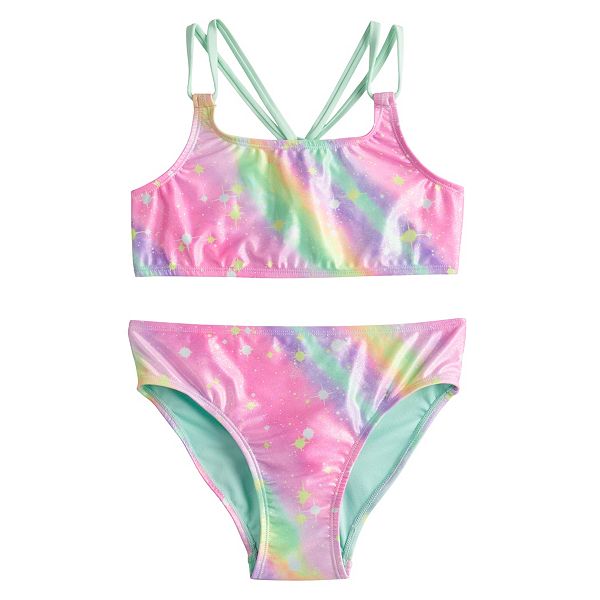 Girls rainbow store bikini