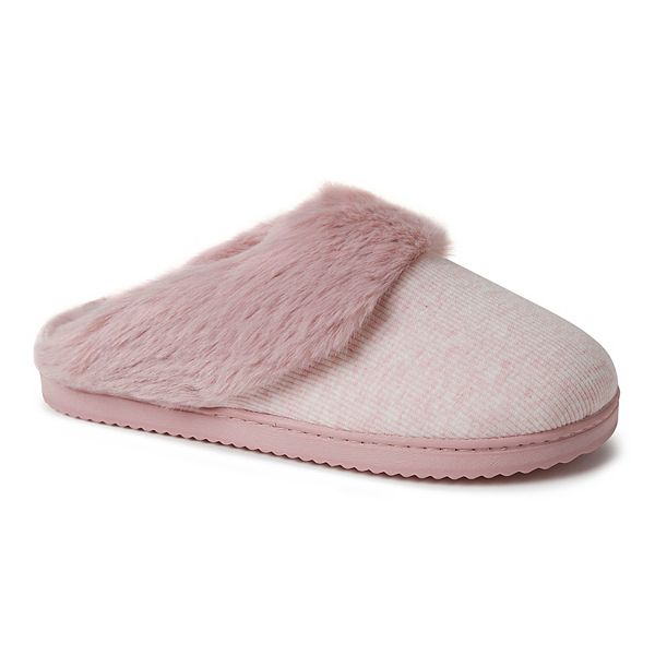 Flurry scuff discount faux fur slipper