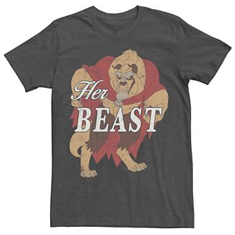 Disney's Beauty And The Beast Men's Her Beast Couples Tee