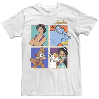 Disney's Aladdin Men's Group Shot Box Up Tee