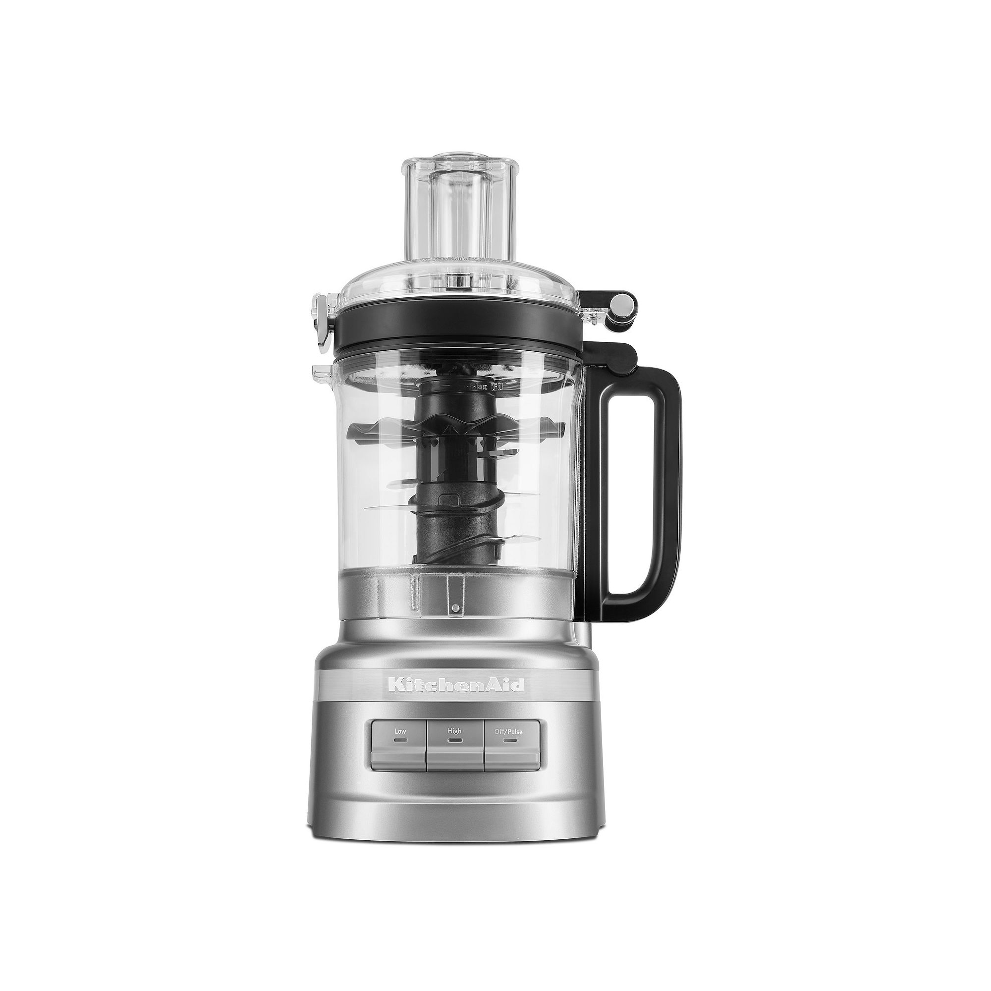 KitchenAid KFP0921 9-Cup Food Processor, Contour Silver