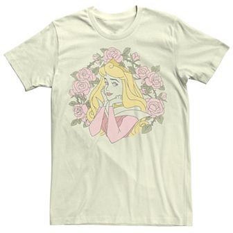 Disney's Sleeping Beauty Aurora Rose Thorn Portrait Men's Tee