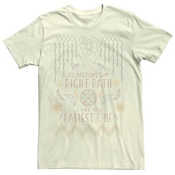 Disney's Pocahontas Grandmother Willow Faux Stitch Men's Tee