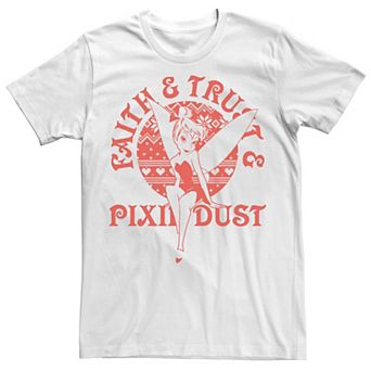 Disney's Peter Pan Tinker Bell Men's Faith & Trust & Pixie Dust Tee