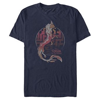 Disney's Raya And The Last Dragon Sisu Pattern Portrait Men's Graphic Tee