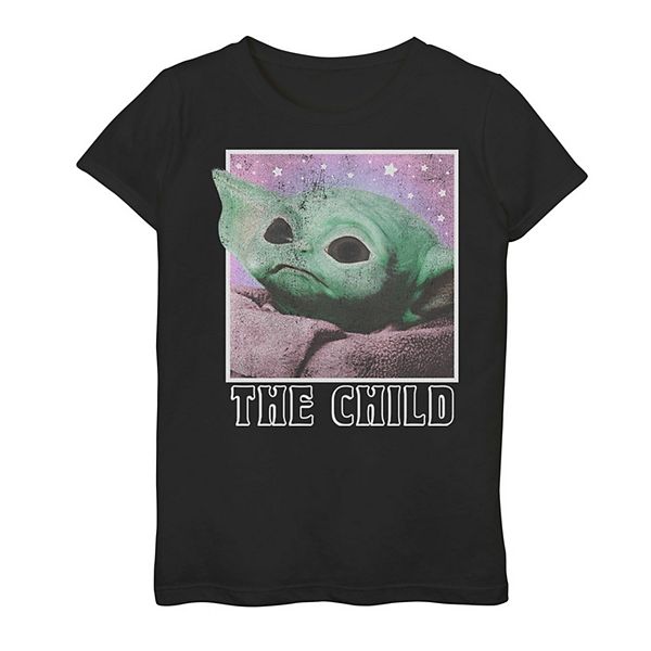 Girls 3-16 Star Wars The Mandalorian The Child AKA Baby Yoda Galaxy ...