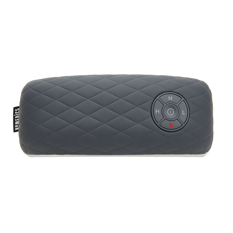 HoMedics Gentle Touch Gel Cordless Neck & Body Massager with Heat, Grey