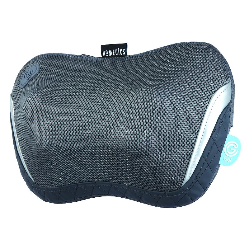 HoMedics Gentle Touch Gel Cordless Massager with Heat, Grey