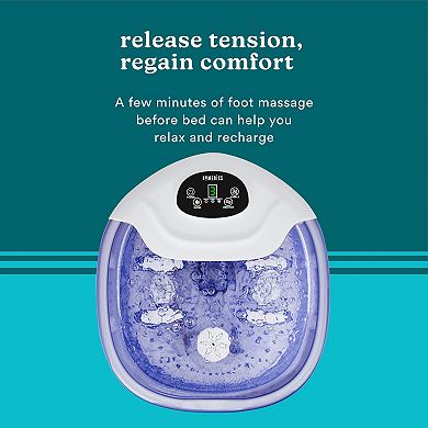 HoMedics Salt-N-Soak Footbath with Heat Boost