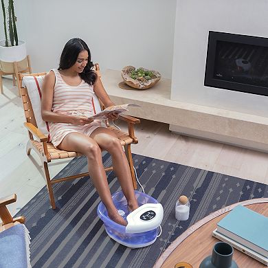 HoMedics Salt-N-Soak Footbath with Heat Boost