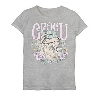 Girls 3-16 Star Wars The Mandalorian The Child AKA Baby Yoda Springtime for Grogu Tee