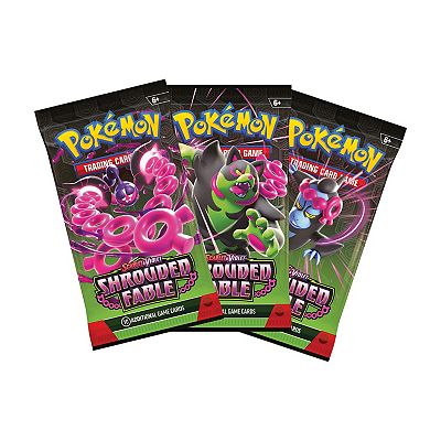 Pokmon Shrouded Fable 3-Pack Trading Card Game Cards - Styles May Vary