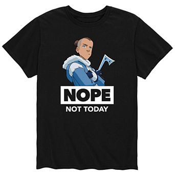 Men's Nickelodeon Avatar Sokka "Nope Not Today" Tee