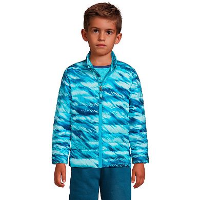 Kids 8-20 Lands' End ThermoPlume Packable Jacket