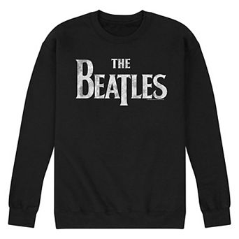 Men's The Beatles White Logo Sweatshirt