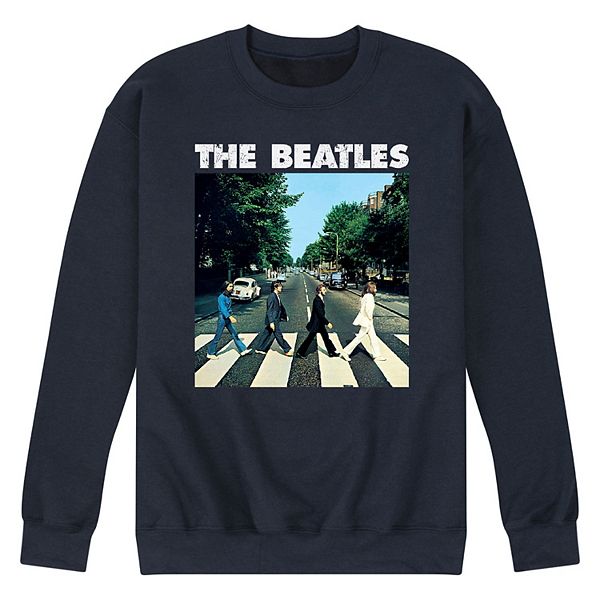 Men's The Beatles Abbey Road Navy Sweatshirt