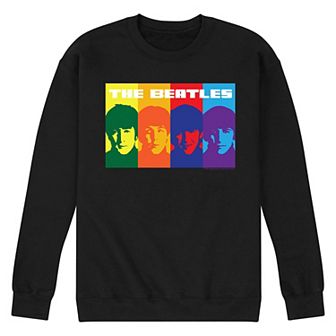 Men's The Beatles Color Block Sweatshirt