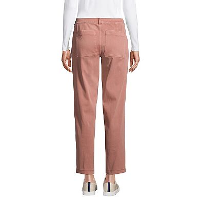 Women's Lands' End Starfish Pull-On Utility Ankle Pants