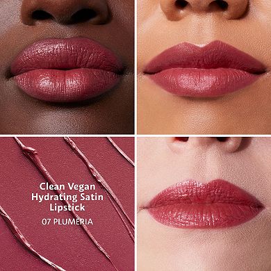 Clean Vegan Hydrating Satin Lipstick