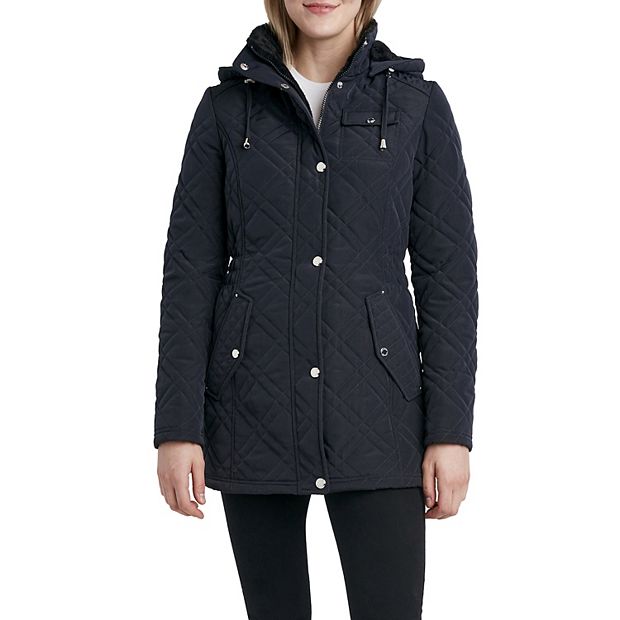 Kohls womens quilted on sale jacket