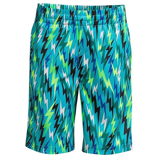 Boys 820 Lands' End Athletic Pattern Shorts in Regular & Husky