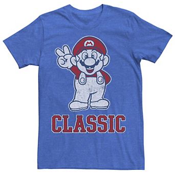 Men's Nintendo Super Mario Classic Peace Sign Tee
