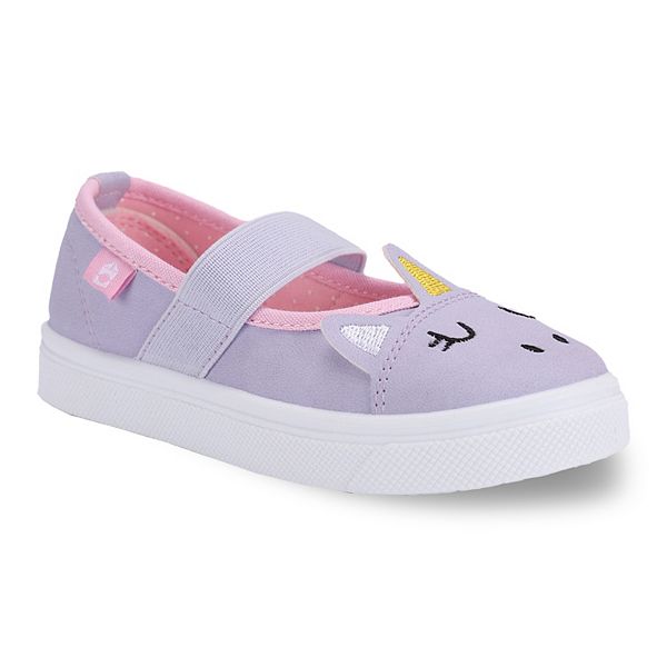 Oomphies Quinn Toddler Girls' Unicorn Mary Jane Shoes