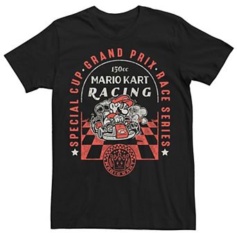 Men's Nintendo Mario Kart Racing Special Cup Vintage Graphic Tee