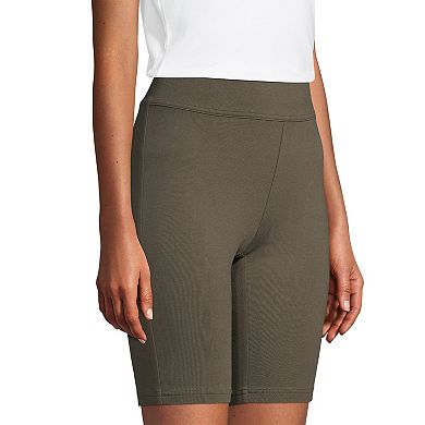 Women's Lands' End Starfish High-Rise Bike Shorts