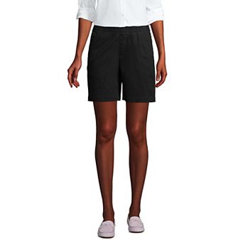 Women's Lands' End Pull-On Chino Shorts