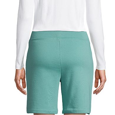 Women's Lands' End Serious Sweats Pull-On Shorts