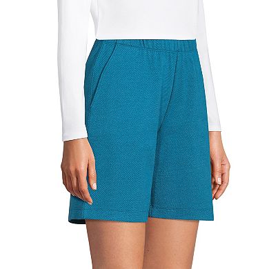 Women's Lands' End Sport Knit Pull-On Shorts