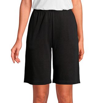 Women's Lands' End Sport Knit Pull-On Shorts
