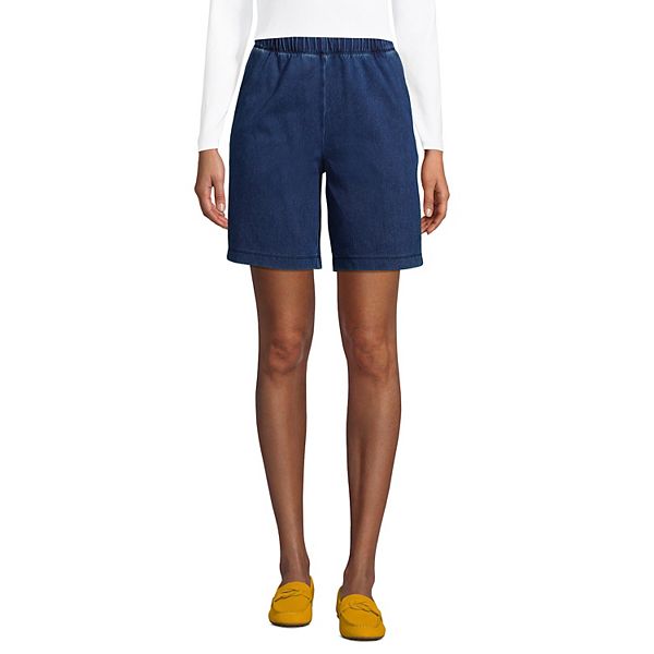 Women's Lands' End Sport Knit PullOn Shorts