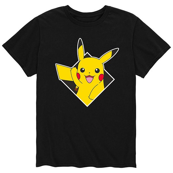 Men's Pokemon Diamond Pikachu Tee