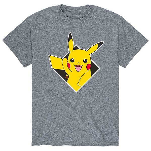 Men's Pokemon Diamond Pikachu Tee