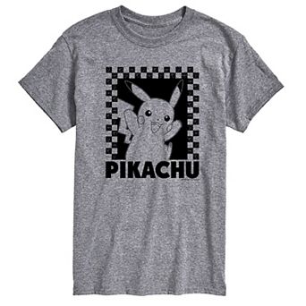 Men's Pokemon Pika Checkers Tee