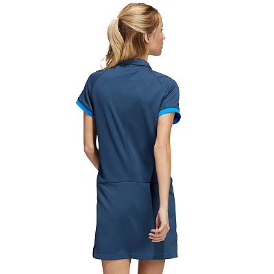 【Adidas コリア】 Cool Feel Short Sleeve Dress Women's adidas Colorblock Golf Dress & Bike Shorts Set