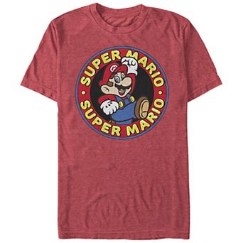 Men's Super Mario Original 70s Logo Graphic Tee