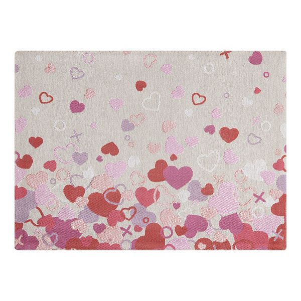 Celebrate Together™ Valentine's Day Hearts Tapestry Placemat