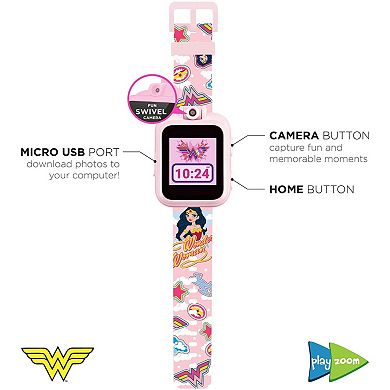 iTouch PlayZoom 2 Kids' Wonder Woman Pink Smart Watch