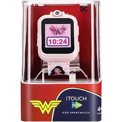 iTouch PlayZoom 2 Kids' Wonder Woman Pink Smart Watch