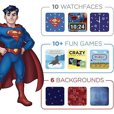 iTouch PlayZoom 2 Kids' Superman Smart Watch