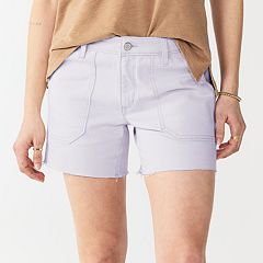 Women's Sonoma Goods For Life® Comfort Waist 5 Utility Shorts