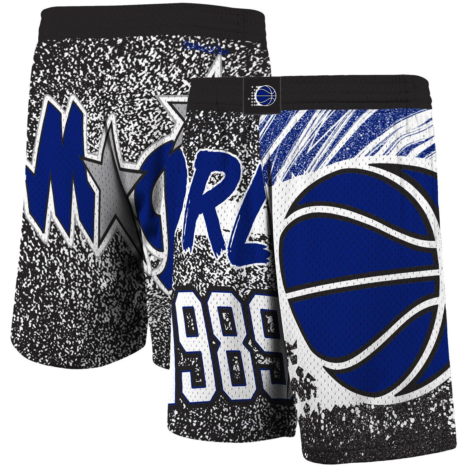 Mitchell & Ness Jumbotron Sublimated Shorts Oakland Raiders Black - Black