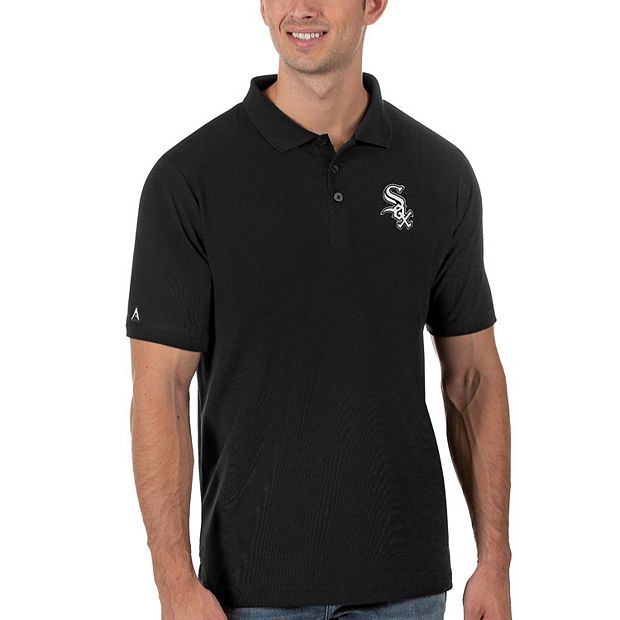 Antigua Chicago White Sox 3 button polo/golf shirt size XXL 100% Pique  Cotton