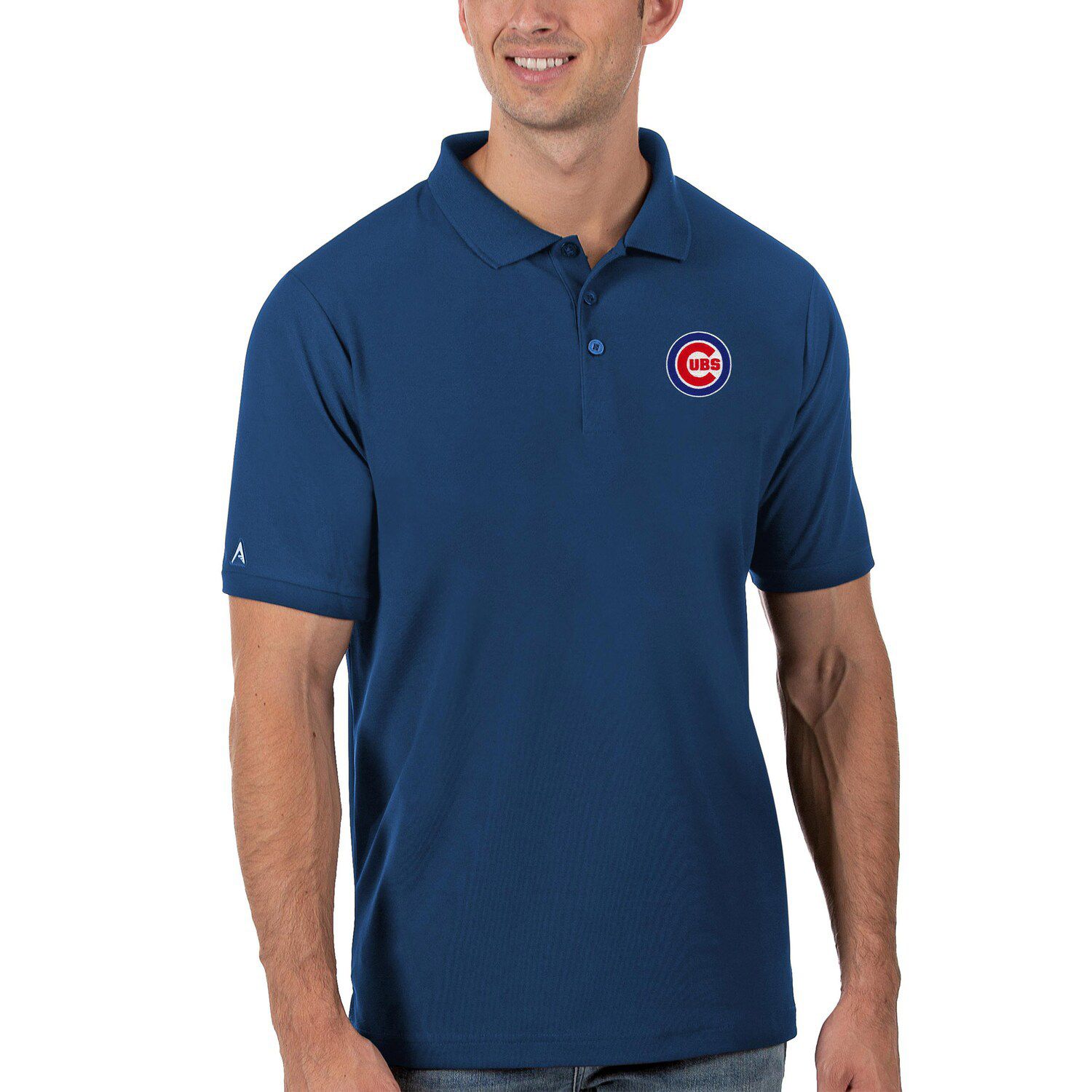 Reyn Spooner, Inc Chicago Cubs City Connect Performance Button Front / Performance Fabric Navy / XL by Reyn Spooner