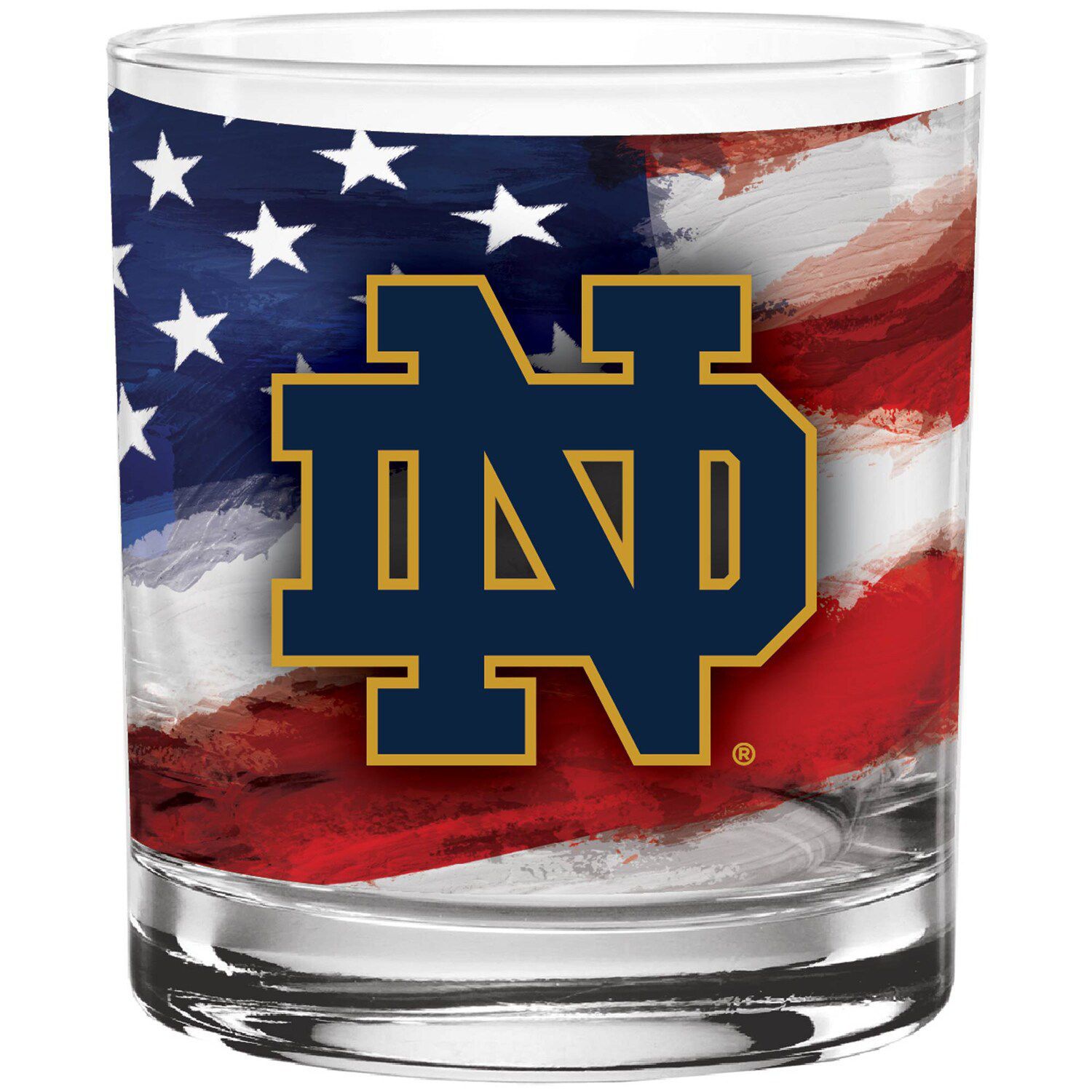Image for Unbranded Notre Dame Fighting Irish 14oz. Americana Rocks Glass at Kohl's.