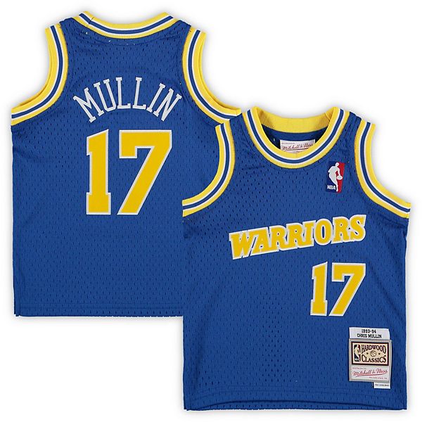 Chris Mullin Signed Mitchell and Ness Golden State Warriors Jersey PSA  Hologram